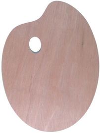 Gerecycleerd Houten Kunstenaarspalet voor het Acryl Schilderen, de Hulpmiddelen van het het Paletolieverfschilderij van Schilders