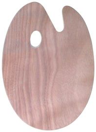 Gerecycleerd Houten Kunstenaarspalet voor het Acryl Schilderen, de Hulpmiddelen van het het Paletolieverfschilderij van Schilders