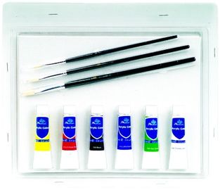 Aangepaste de Kunst van de Kunstuitrustingen van Kinderen het Schilderen Reeks voor 10 Beschikbare Éénjarigenoem
