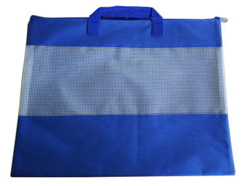 De polyester Mesh Bag With Handle, B4-de Grootte, de Stevige Kleur, de Kleur en de Grootte kunnen worden aangepast